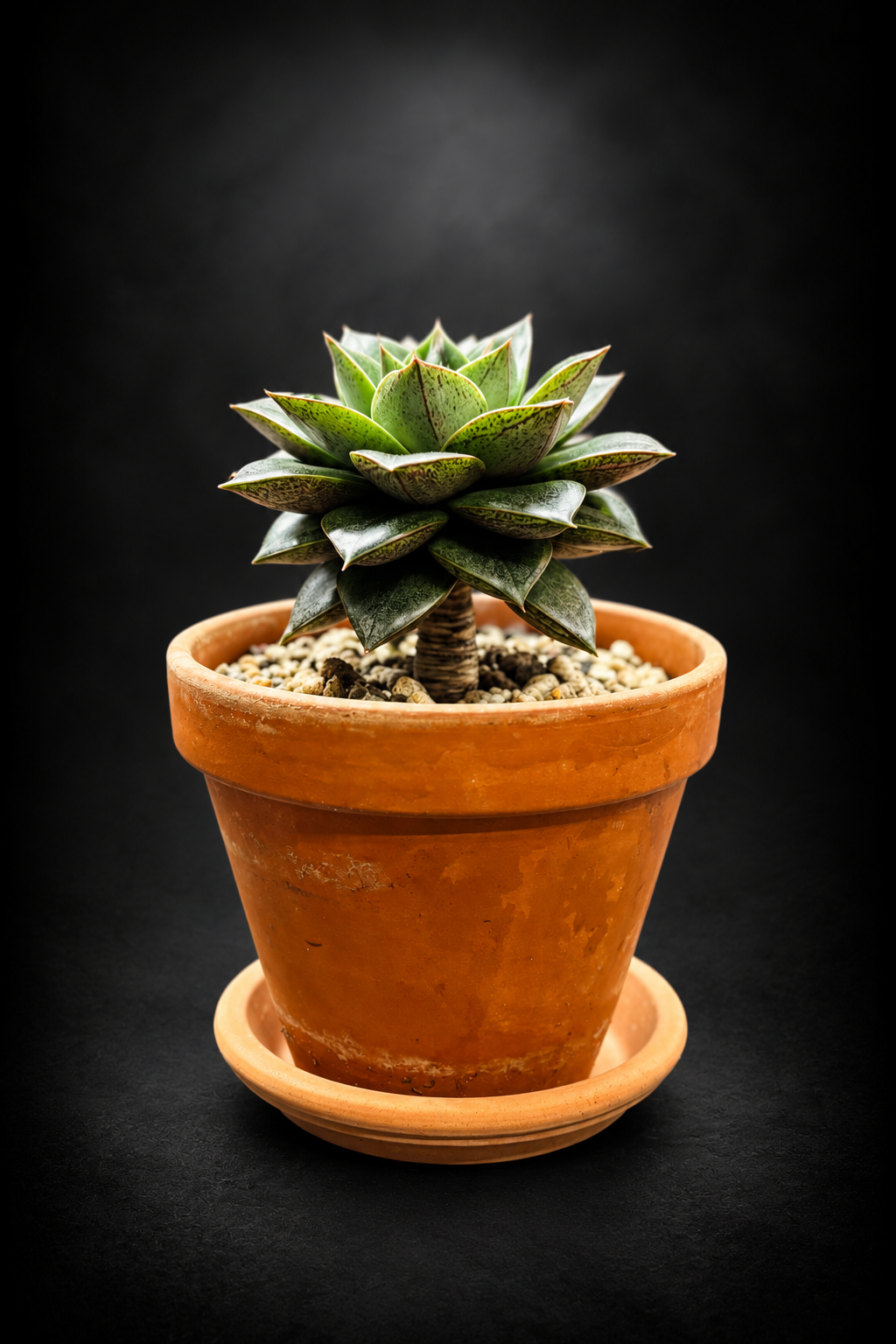 Echeveria Purpusorum - Oppstammet i Terracotta