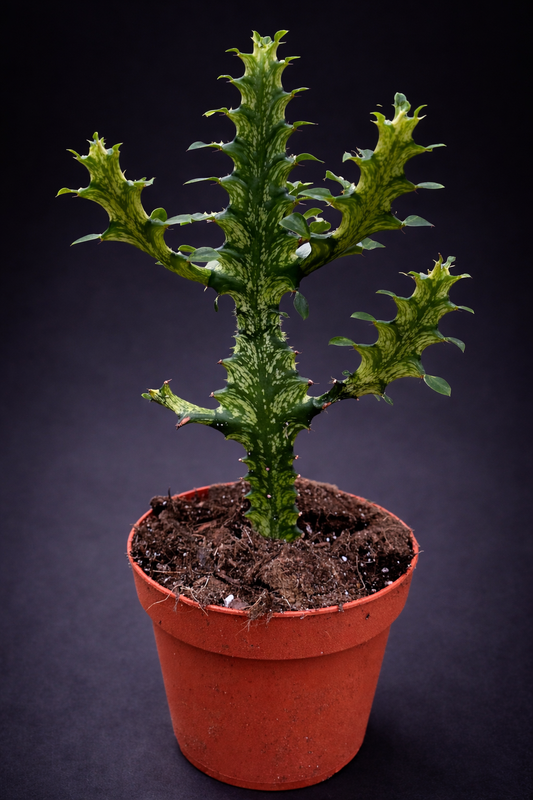 Euphorbia Lactea Variegata - 14 cm potte