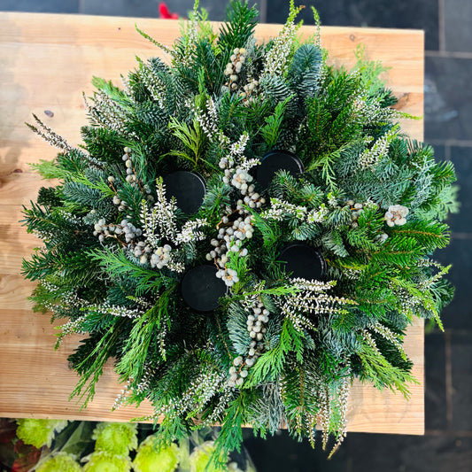 Adventslys Borddekor