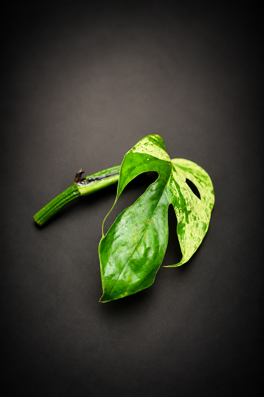 Epipremnum Pinnatum Marble Variegata - Side stikling