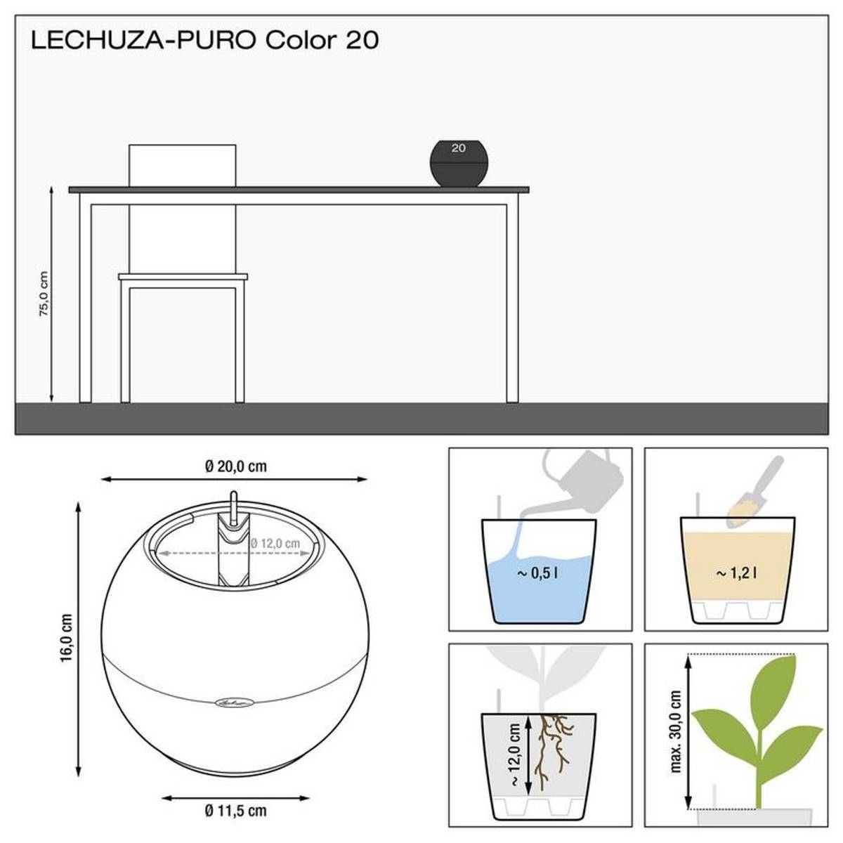 Lechuza Puro - selvvanningspotte