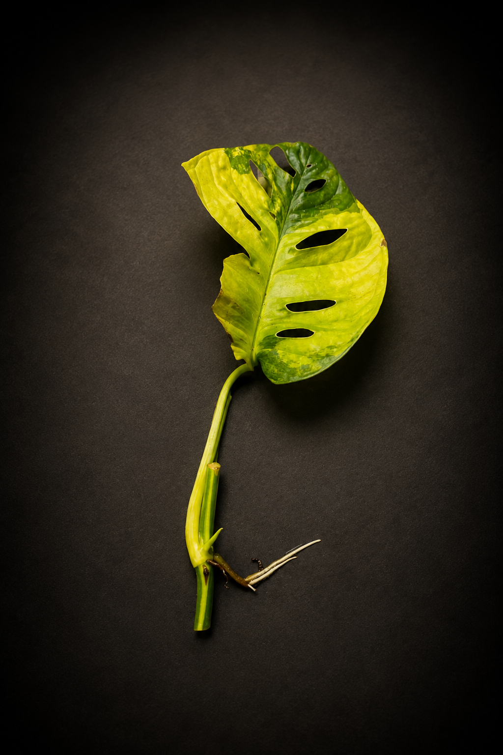 Monstera Adansonii Aurea Variegata - Side stikling